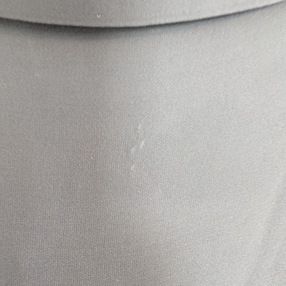 Vince 100% Silk Dusty Blue Button Down Top - Picture 6 of 6